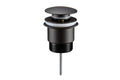 Universal 32/40mm Two Piece Mushroom Brass Pop-up Waste - Matte Black