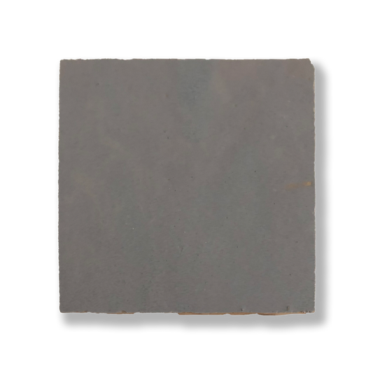 Medina Pewter Grey Moroccan Zellige Square Tile