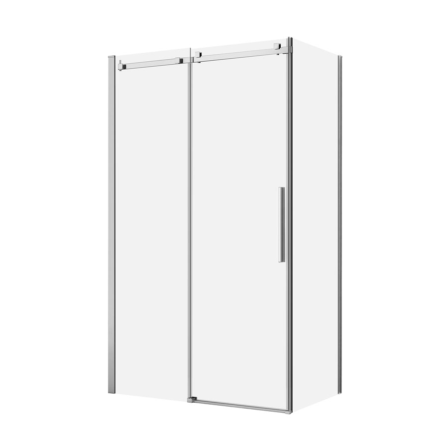 Avalon 1200 Frameless Sliding Shower Screen — Shower Screens & Enclosures, Shower Screen Hardware